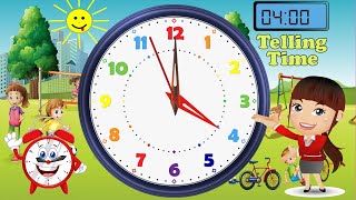 Telling Time Made easy for kids learning the clock face [upl. by Ayanahs894]