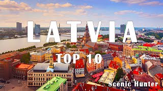 10 Best Places To Visit In Latvia  Latvia Travel Guide [upl. by Eicam]