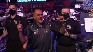 Lorence Ilagan Walk on  World Darts Championship 2022 Round 1 [upl. by Aihcila]