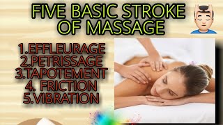 FIVE BASIC STROKE OF MASSAGE II DOH ACCREDITED II BING2X TV [upl. by Eniamat]