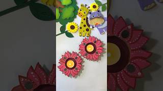 DIY Easy Diwali Diya 🪔 Art and Craft shorts youtubeshorts art craft [upl. by Radek341]