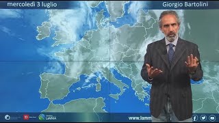 Le condizioni meteo di oggi in Toscana  OGGI instabile con temporali sparsi Migliora da DOMANI [upl. by Nebur]