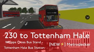 V421 New Tottenham Update 230 to Tottenham Hale [upl. by Anelam]