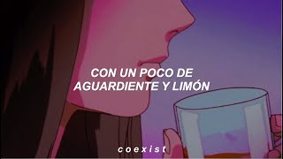 kali uchis  aguardiente y limón ᵕ‿‿ᵕ españollyrics [upl. by Tnattirb]