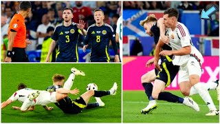 Scotland denied penalty vs Hungary Stuart Armstrong was brought down by Willi Orban [upl. by Aryan968]