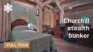 Churchills underground bunker full tour secret room included [upl. by Mechling]