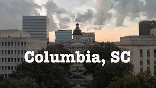 Soda City From Above  Columbia SC  Aerial Drone Footage [upl. by Htrap]