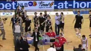 Cibona vs Partizan 25 april 2010  Final 4 finale NLB League 20092010  HRT2 last minut [upl. by Mutz]