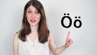 GERMAN UMLAUTS for Dummies How To Pronounce Ä Ö Ü [upl. by Yllil]