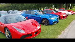 2of3 Helmingham Hall Suffolk Sports and Supercar Club June 6th 2024 Evening BBQ meet [upl. by Oos]