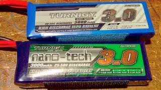 Turnigy Vs NanoTech Battery Test [upl. by Annawoj]