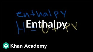 Enthalpy  Thermodynamics  Chemistry  Khan Academy [upl. by Ahseinaj]