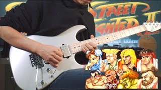 Street Fighter 2 on Guitar 🎸  ALL Characters Medley  Funtwo [upl. by Standice908]