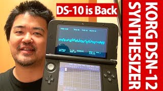 KORG DSN12 Synthesizer w Oscilloscope for Nintendo 3DS あのコルグDS10アナログシンセがオシロスコープ付でニンテンドー3DSに復活 [upl. by Suraved380]