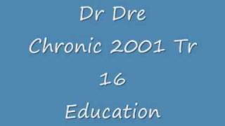 Dr Dre Chronic 2001 Education [upl. by Duer935]