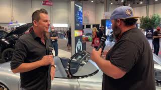 RacingJunk SEMA 2021  Dave Kindig Talks Cars and How Much He Loves His Fans [upl. by Oivaf]