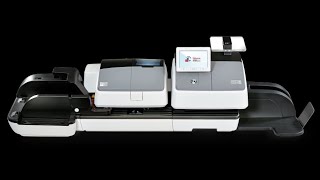 My Mailing Room PostBase Vision Franking Machine with Automatic Feeder [upl. by Yrehc441]