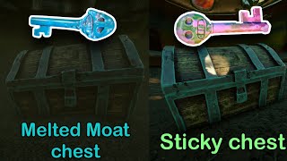 Melted Moat chest and Sticky chest in Grounded [upl. by Arol]