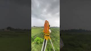 Topographical survey at GautambuddhaInternational airport [upl. by Asirac]