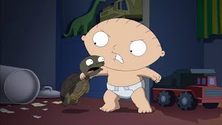 Family Guy  Stewie vs Evil Turtle [upl. by Nosnej]