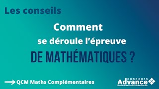 Lépreuve de Mathématiques QCM Maths complémentaires Les conseils du jury [upl. by Ardnat]