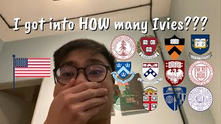 College Decision Reactions 2021  Stanford Harvard All 8 Ivies UChicago amp more [upl. by Ientirb779]