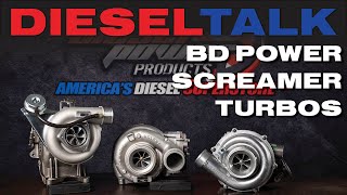 DIESEL TALK  BD SCREAMER PERFORMANCE TURBOS [upl. by Kathlene]