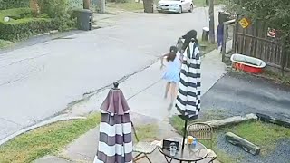 Woman Chases Down Thieves Who Took Her Backpack [upl. by Otrevlig932]