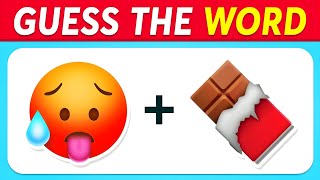 Can You Guess The Word By Emoji Challenge 🌭  Emoji Challenge 2024 [upl. by Ahtnammas]