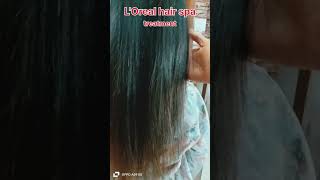 LOreal hair spa hair spa treatment repair hair spa youtube shorts shivangi Dixit [upl. by Cirenoj]