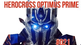 Herocross Optimus Prime 021 Stop Motion review [upl. by Hamlen]