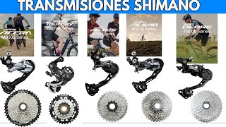 LO QUE TIENES QUE SABER DE CADA TRANSMISION 2x y 3x 678 9 Y 10 VELOCIDADESPHX BIKING [upl. by Paff144]