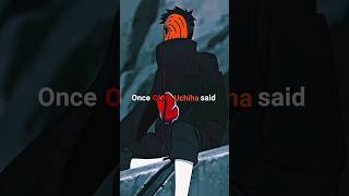 Once obito uchiha saidshorts anime naruto [upl. by Nahtnoj]