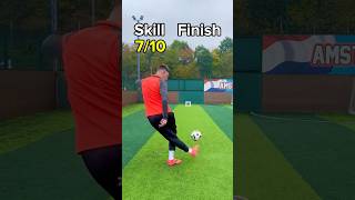 SKILL  FINISH Challenge ⚽️✅🤯 [upl. by Eehc]