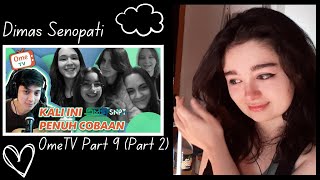 Listening to Dimas Senopati on OmeTV Part 9 Reaction Video Part 2 So Hard Not to Cry 🥲 [upl. by Aruasi]