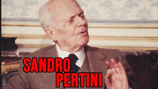 SANDRO PERTINI intervistato da Enzo Biagi 2024 [upl. by Wessling]