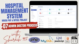 07 Admin Doctor Process  HOSPITAL MANAGEMENT SYSTEM with PHP amp MYSQL in HAUSA [upl. by Brett]