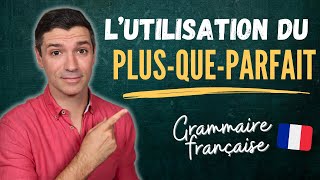 Grammaire française  Le plusqueparfait  Javais dit Il était entré Je métais rendu compte [upl. by Nirihs]