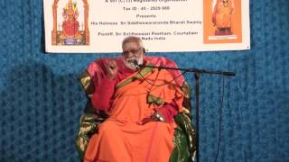 Courtallam Swamiji October 25 2015 Hanuman Temple Frisco [upl. by Eniledgam10]