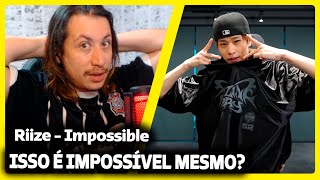 RIIZE 라이즈 Impossible Dance Practice  REACT DO MORENO [upl. by Adnilak760]