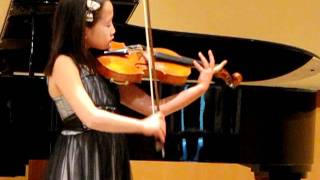 Rieding violin concerto in G major op24 3rd mvt by Josephine Kim [upl. by Anawot381]