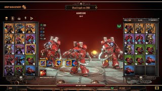 Warhammer Battlesector Multiplayer Unit Tips Blood Angels Aggressors [upl. by Tenej]