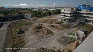 Construcción nueva Sala de Control  Centro de Control de Madrid mayo 2024 [upl. by Idisahc]