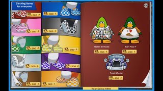 New Club Penguin NOV 23 Clothing Catalog ALL SECRETS FOUND New Pin [upl. by Oirom]