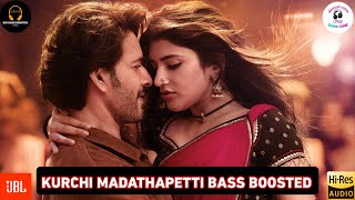 KURCHI MADATHAPETTI SONG BASS BOOSTED  DOLBY ATMOS  JBL  51 SURROUNDING  BIG BASS BOOSTED [upl. by Idolah]