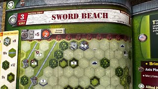 Sword Beach Battle Memoir 44 DDAY80 [upl. by Consuela]