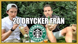 Dricker MASSA Starbucks Överdos av koffein [upl. by Mapel]