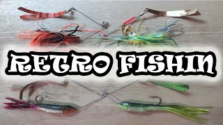 Oldschool fishing Canada Retro lures 4 fishing bassfishing [upl. by Bora119]