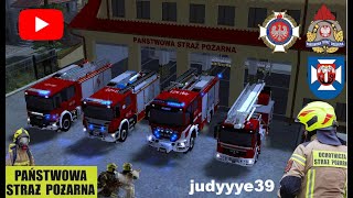 JRG SOCHACZEW V1🚒  EMERGENCY 4🔥 WYPADEK  POŻAR AUTA🚨 [upl. by Ylaek33]