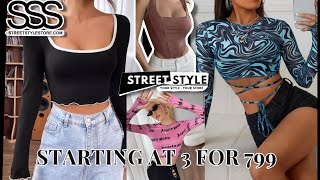 Street Style Store Haul 🛍️  SSS Haul Under 799 😱🥰 Honest review  Divya rao streetstyle [upl. by Htilil]